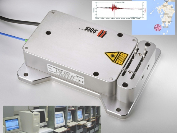 Anwendung des Differenzinterferometer SP 5000 DI in der Geowissenschaft